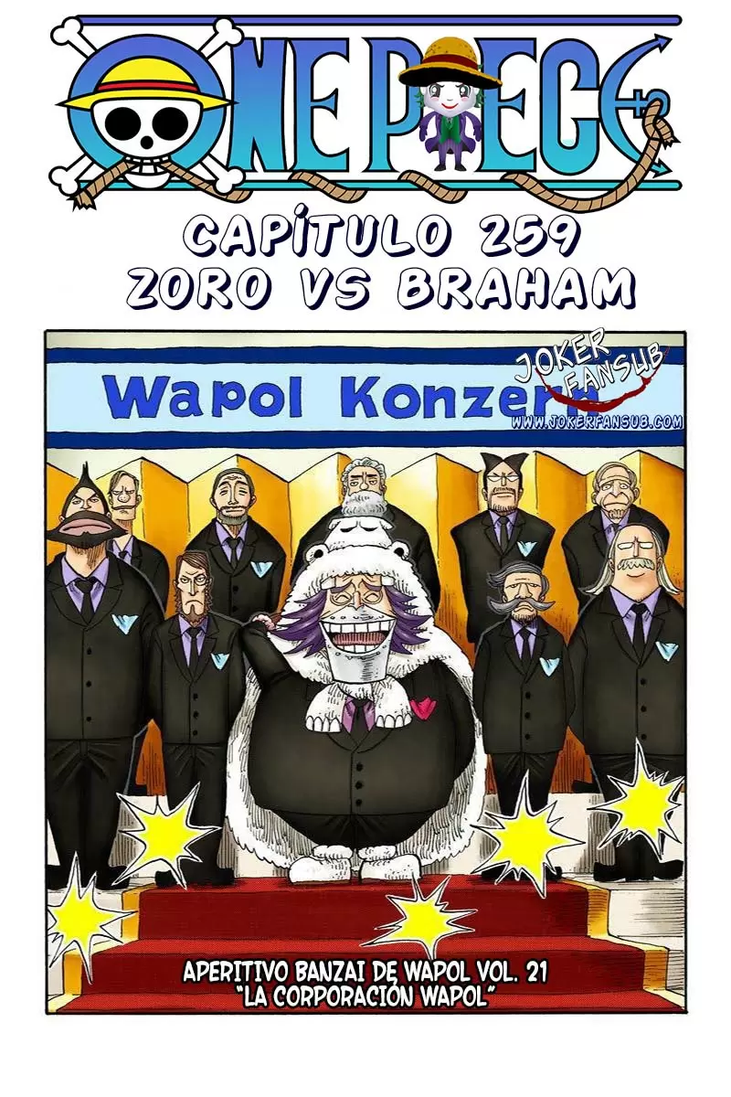One Piece - Capítulo 259 - Página 1 - LectorTMOo