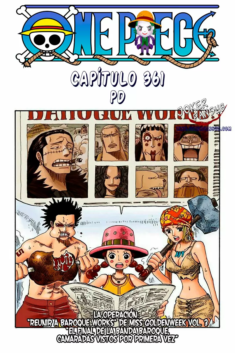 One Piece - Capítulo 361 - Página 1 - LectorTMOo
