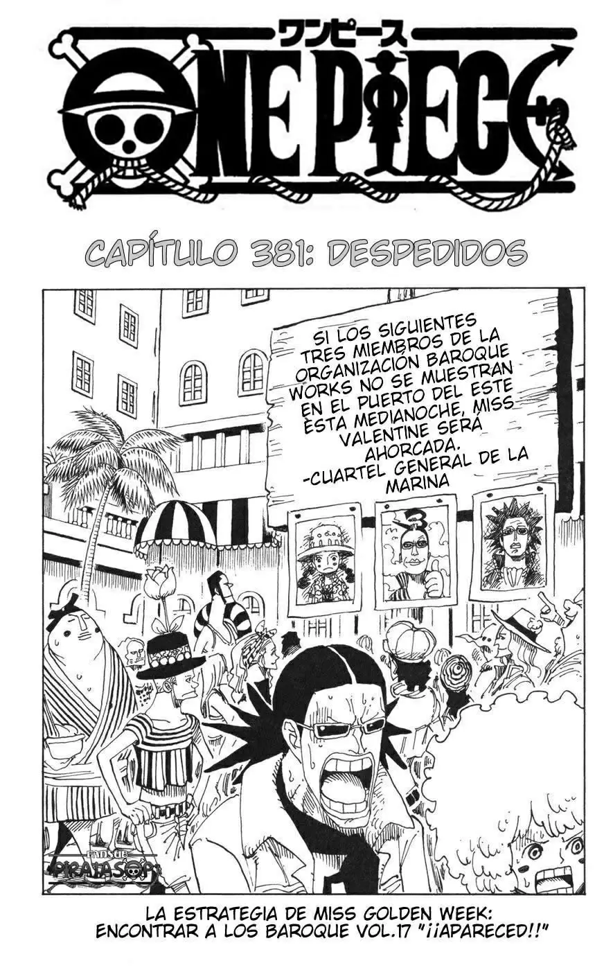 One Piece - Capítulo 381 - Página 1 - LectorTMOo