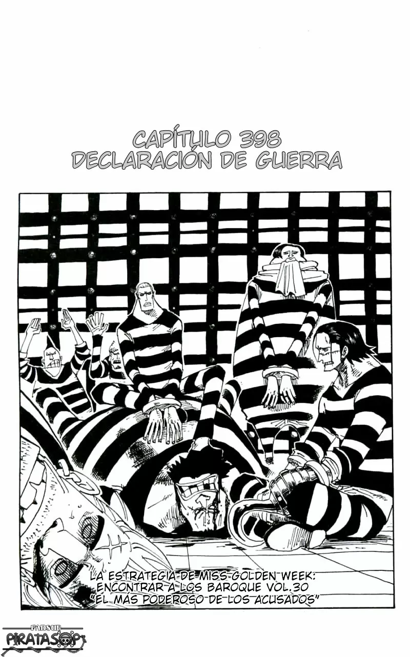 One Piece - Capítulo 398 - Página 1 - LectorTMOo