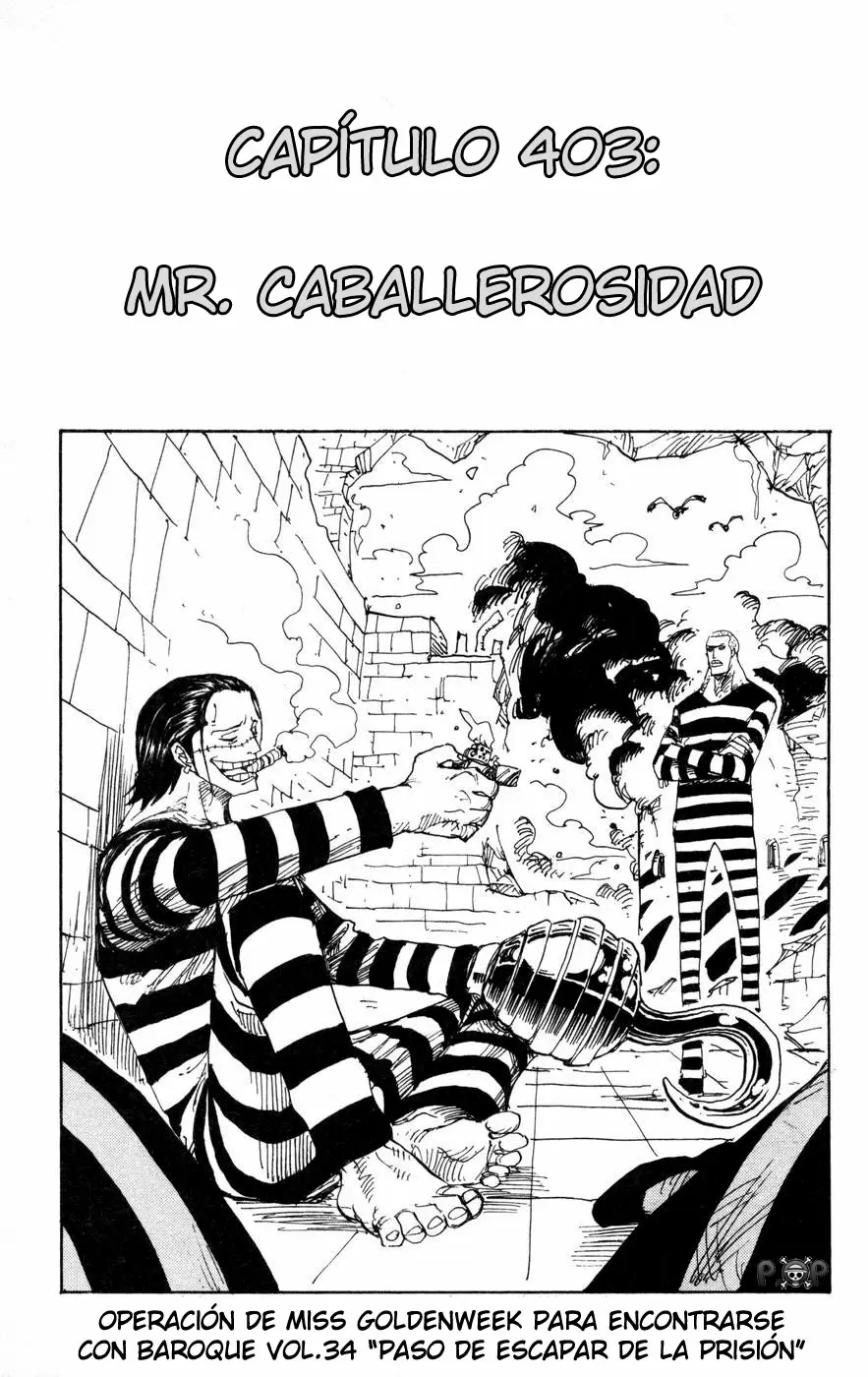 One Piece - Capítulo 403 - Página 1 - LectorTMOo