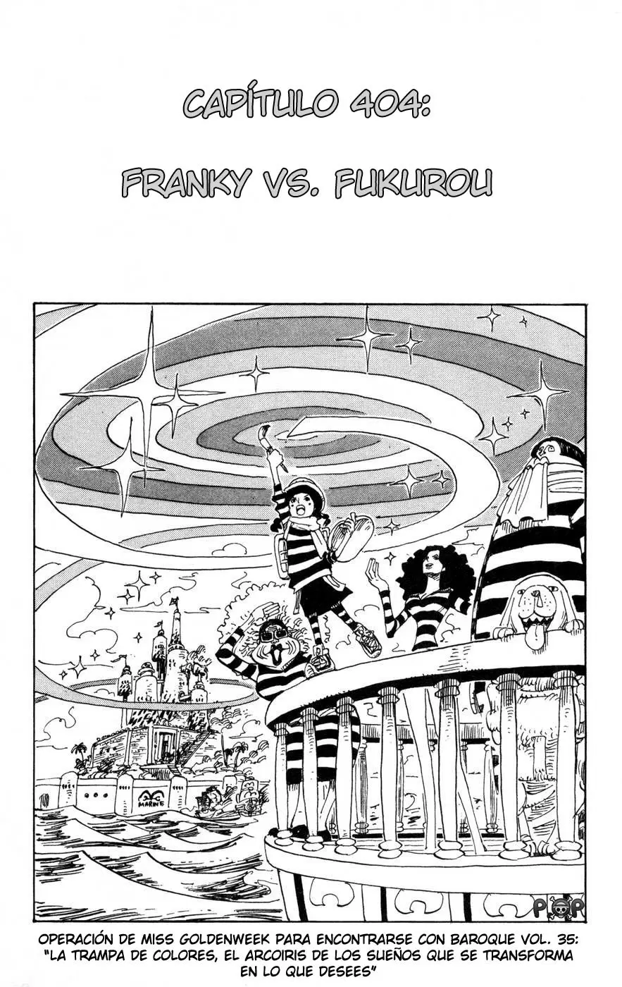 One Piece - Capítulo 404 - Página 1 - LectorTMOo