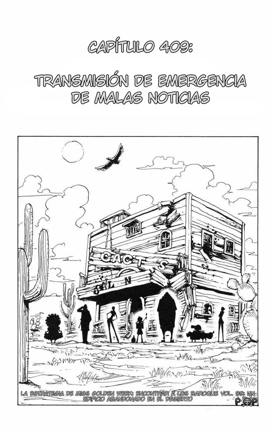 One Piece - Capítulo 409 - Página 1 - LectorTMOo