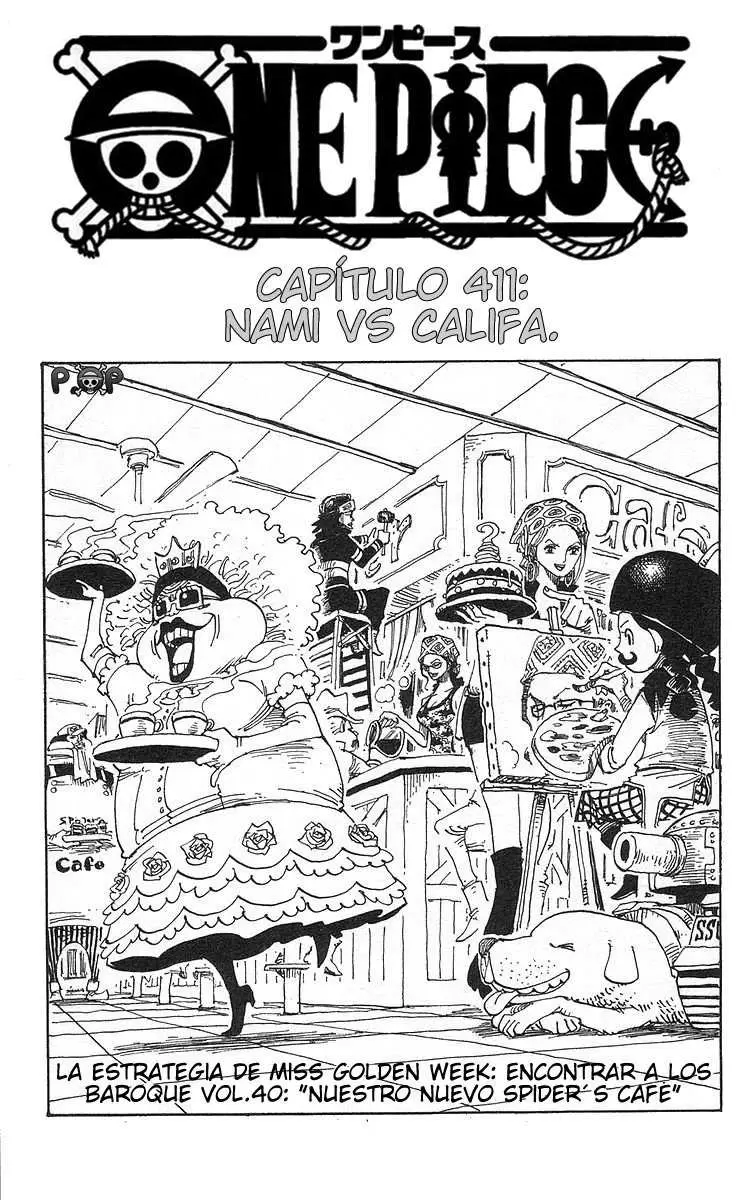 One Piece - Capítulo 411 - Página 1 - LectorTMOo