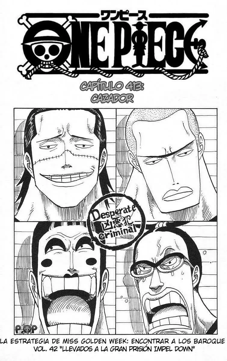 One Piece - Capítulo 413 - Página 1 - LectorTMOo