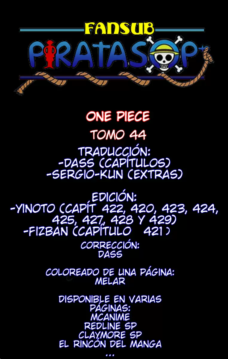 One Piece - Capítulo 420 - Página 6 - LectorTMOo