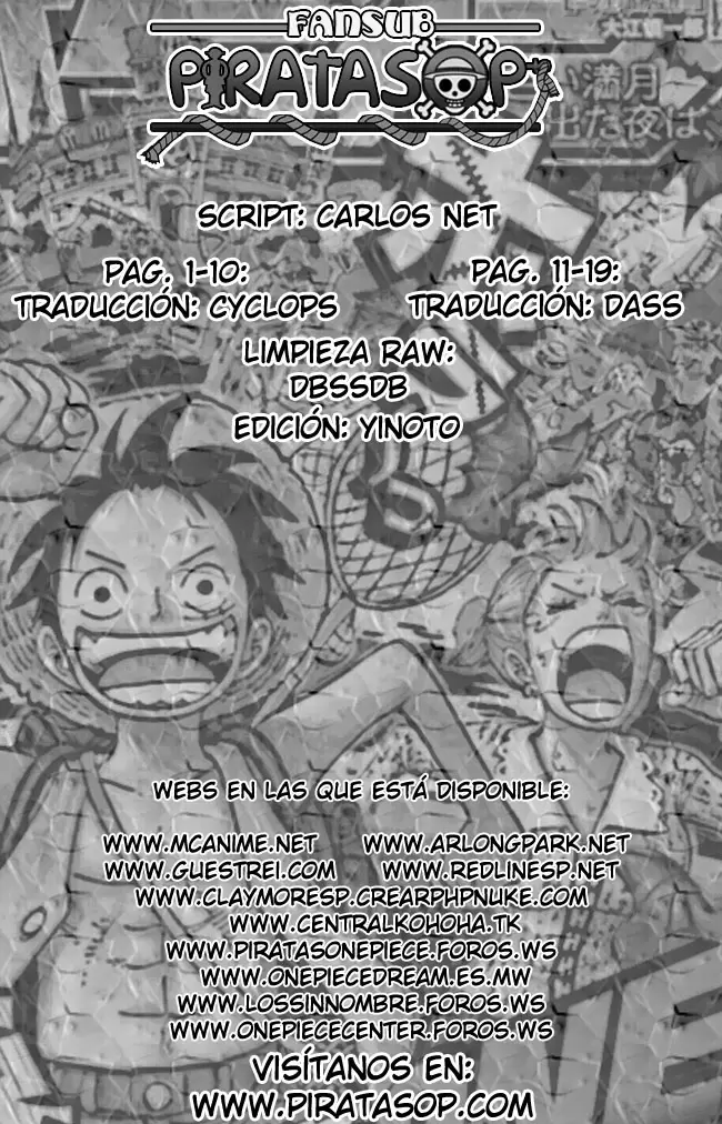 One Piece - Capítulo 474 - Página 19 - LectorTMOo