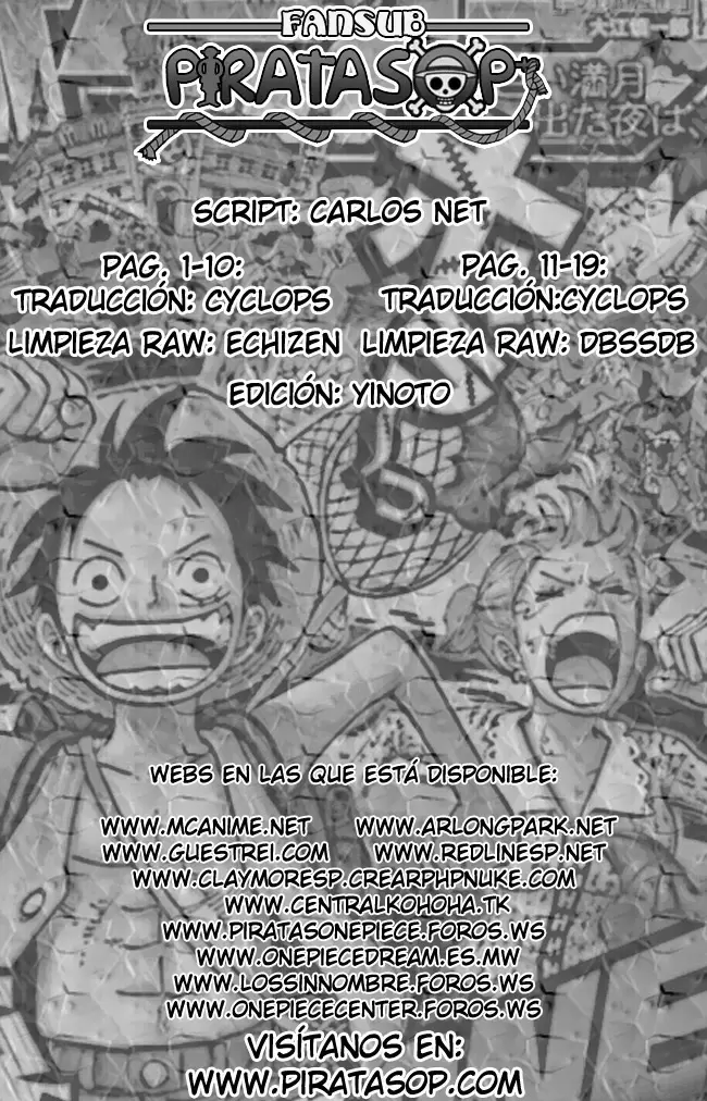 One Piece - Capítulo 476 - Página 19 - LectorTMOo