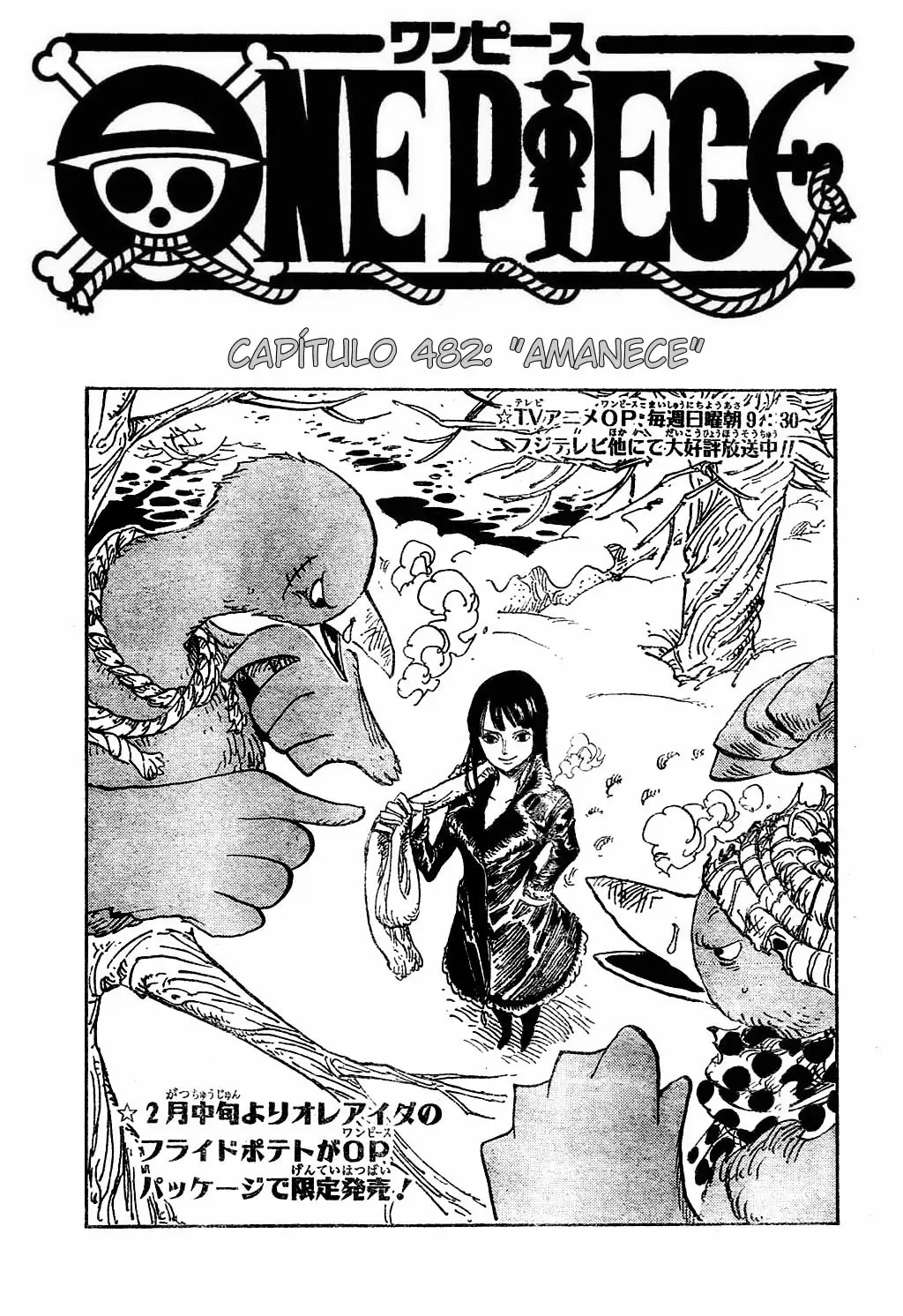 One Piece - Capítulo 482 - Página 1 - LectorTMOo