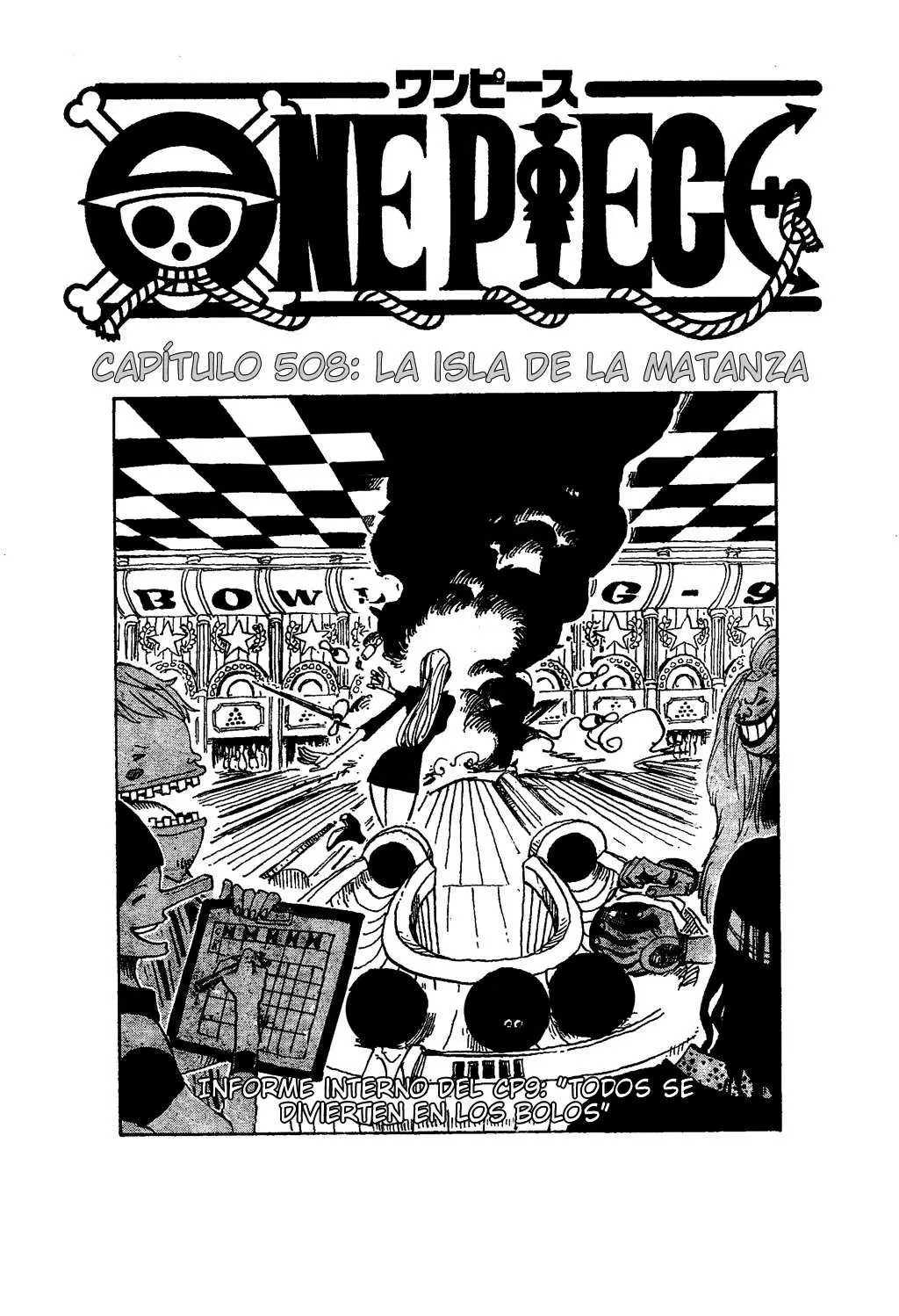 One Piece - Capítulo 508 - Página 1 - LectorTMOo