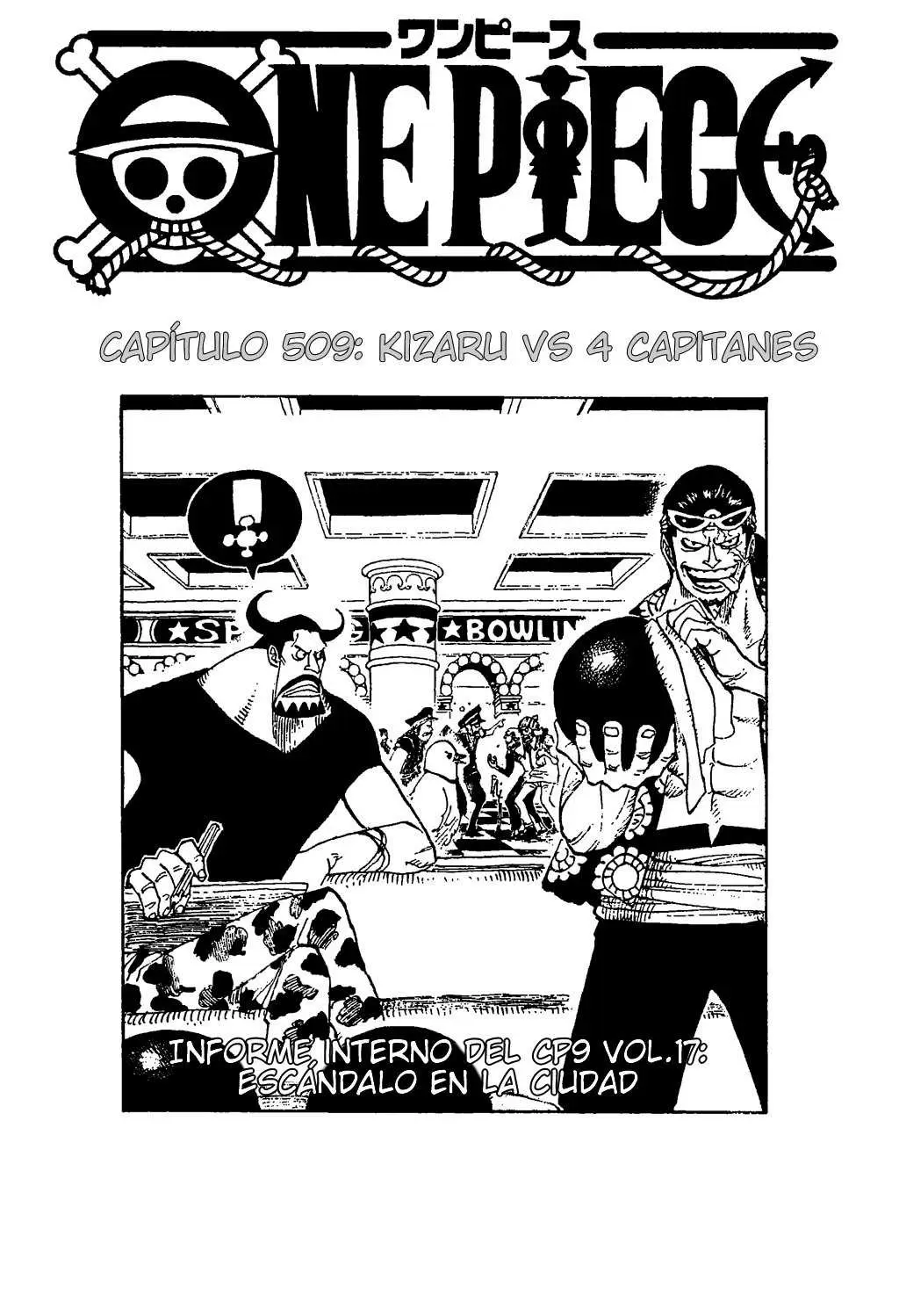 One Piece - Capítulo 509 - Página 1 - LectorTMOo