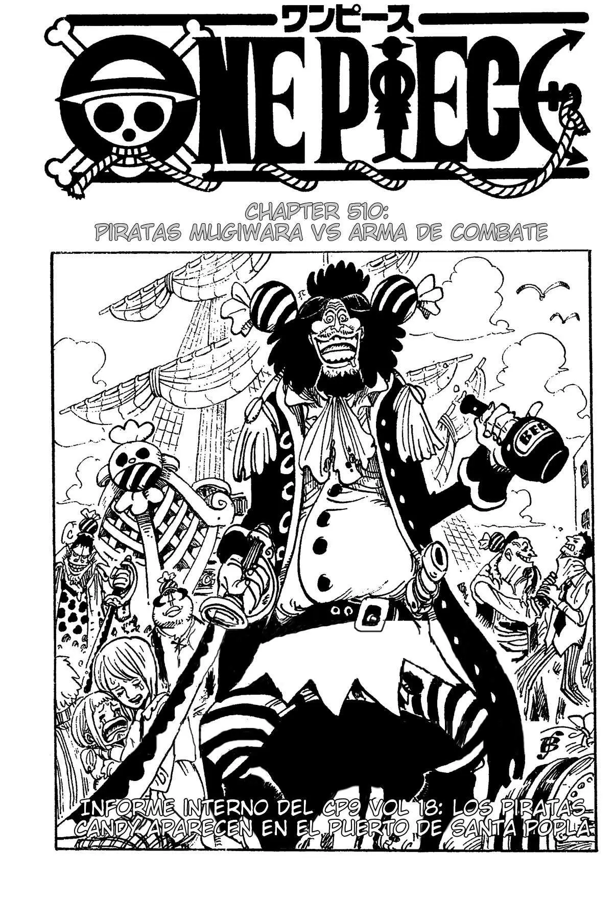 One Piece - Capítulo 510 - Página 1 - LectorTMOo