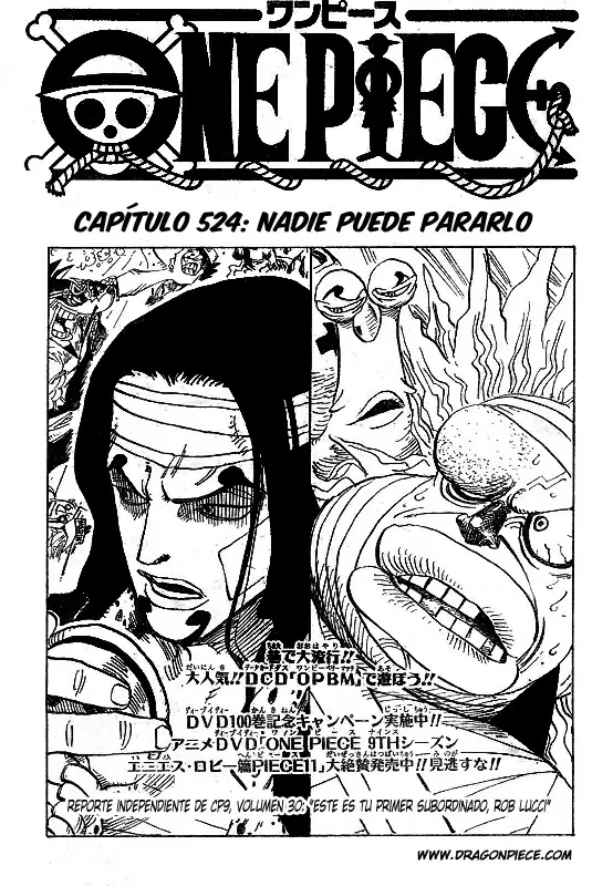 One Piece - Capítulo 524 - Página 1 - LectorTMOo