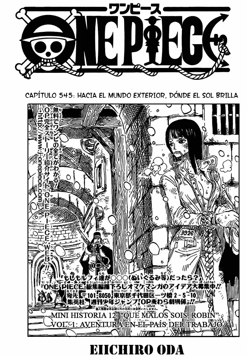 One Piece - Capítulo 545 - Página 1 - LectorTMOo