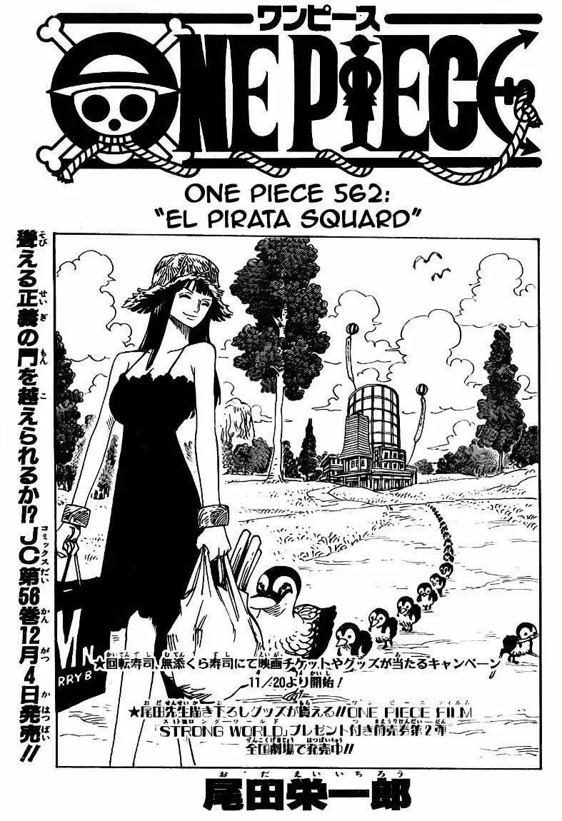 One Piece - Capítulo 562 - Página 1 - LectorTMOo