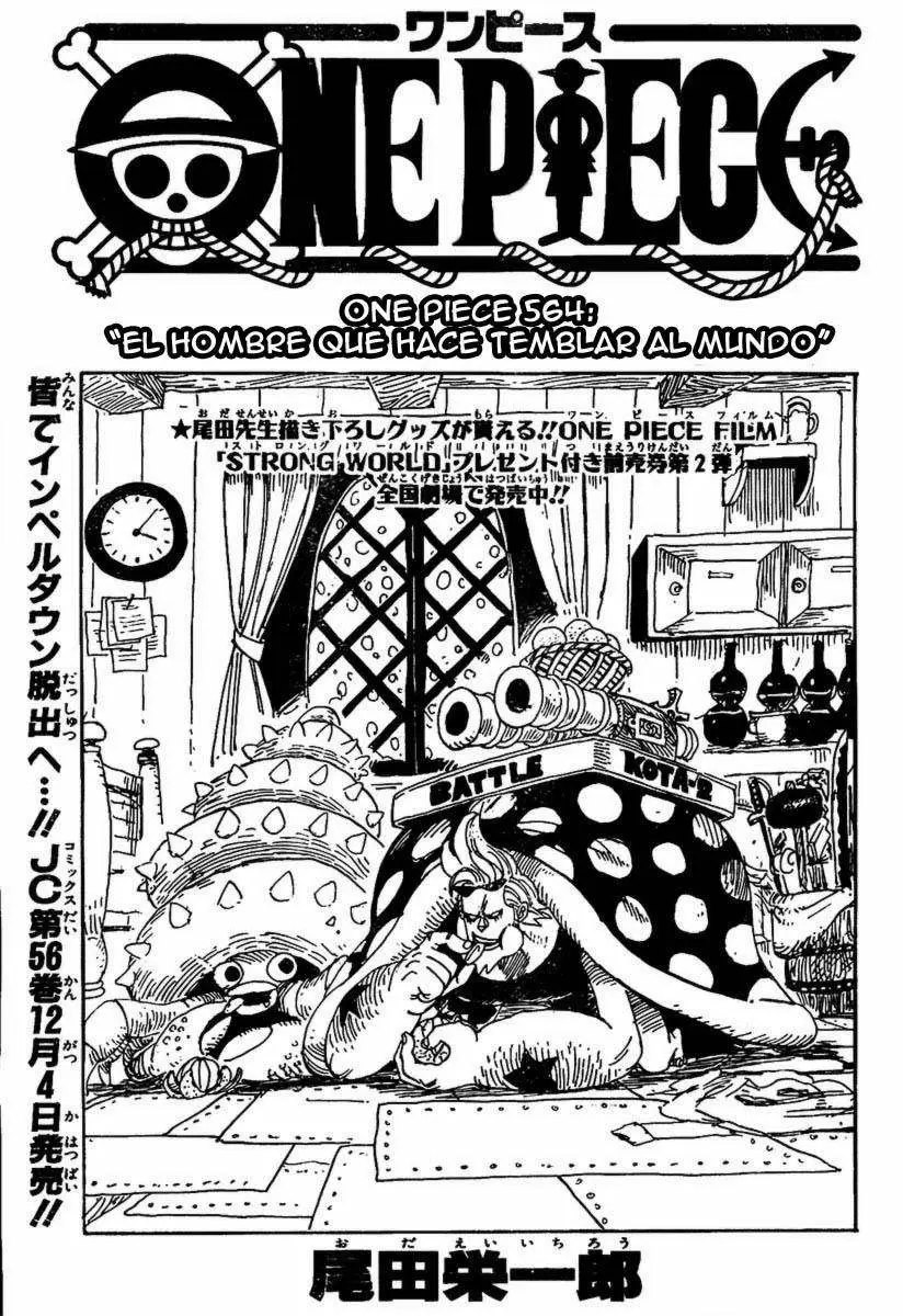 One Piece - Capítulo 564 - Página 1 - LectorTMOo