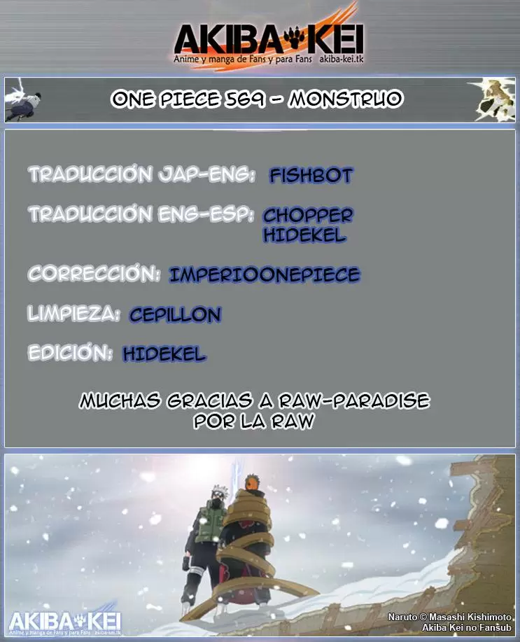 One Piece - Capítulo 569 - Página 1 - LectorTMOo