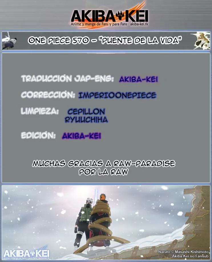 One Piece - Capítulo 570 - Página 1 - LectorTMOo