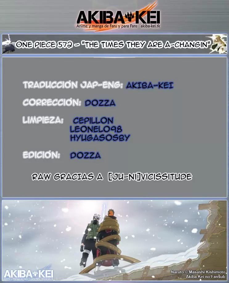 One Piece - Capítulo 572 - Página 1 - LectorTMOo