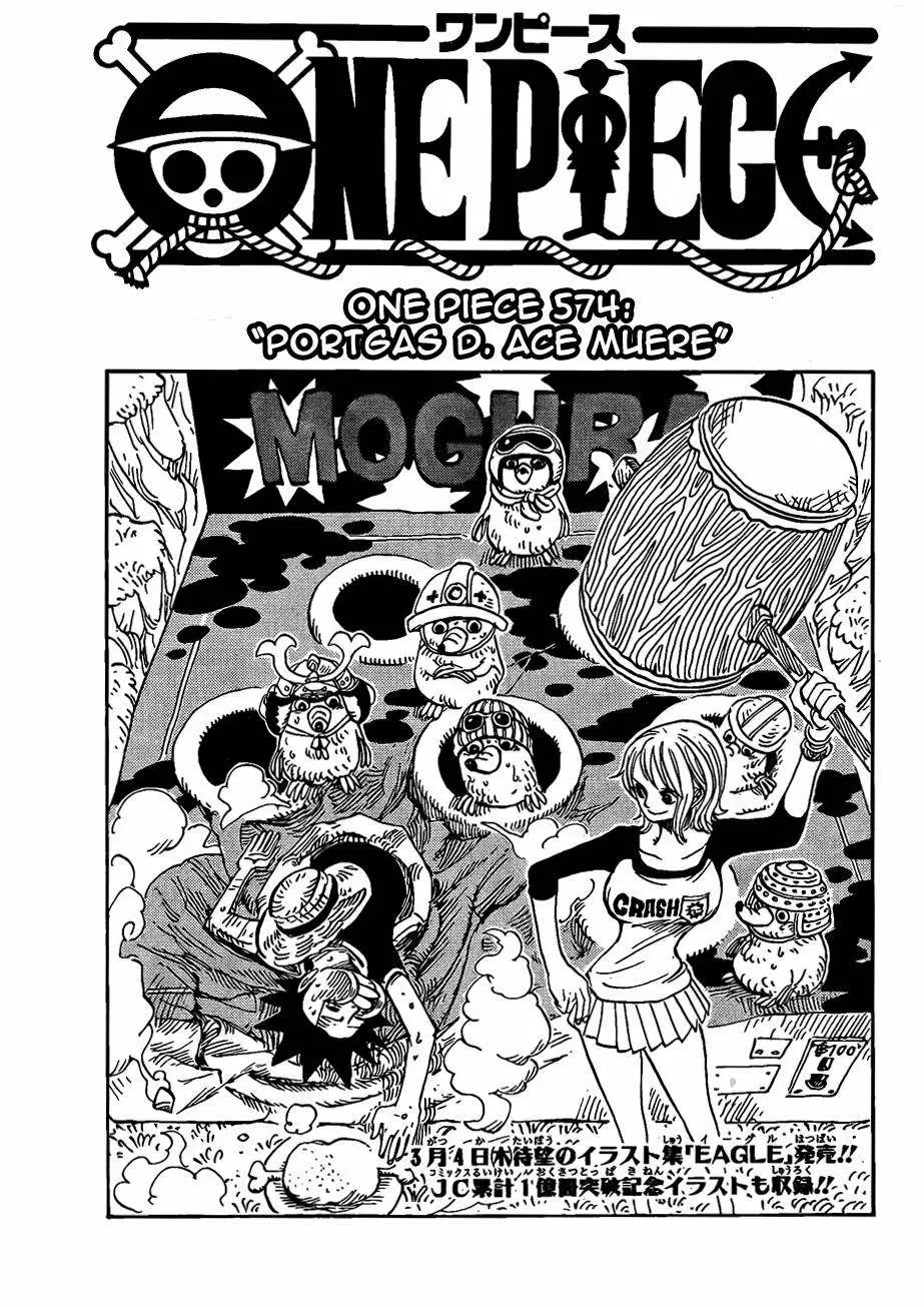 One Piece - Capítulo 574 - Página 1 - LectorTMOo