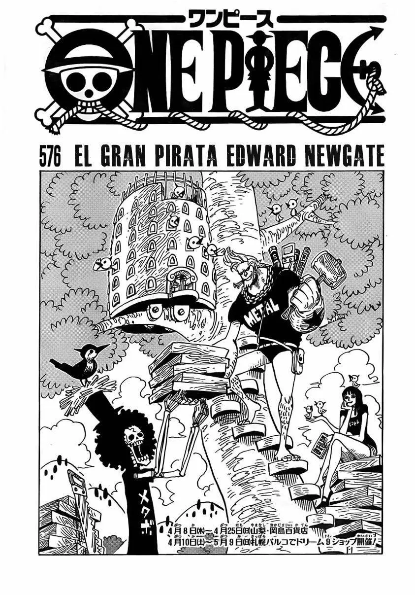 One Piece - Capítulo 576 - Página 1 - LectorTMOo