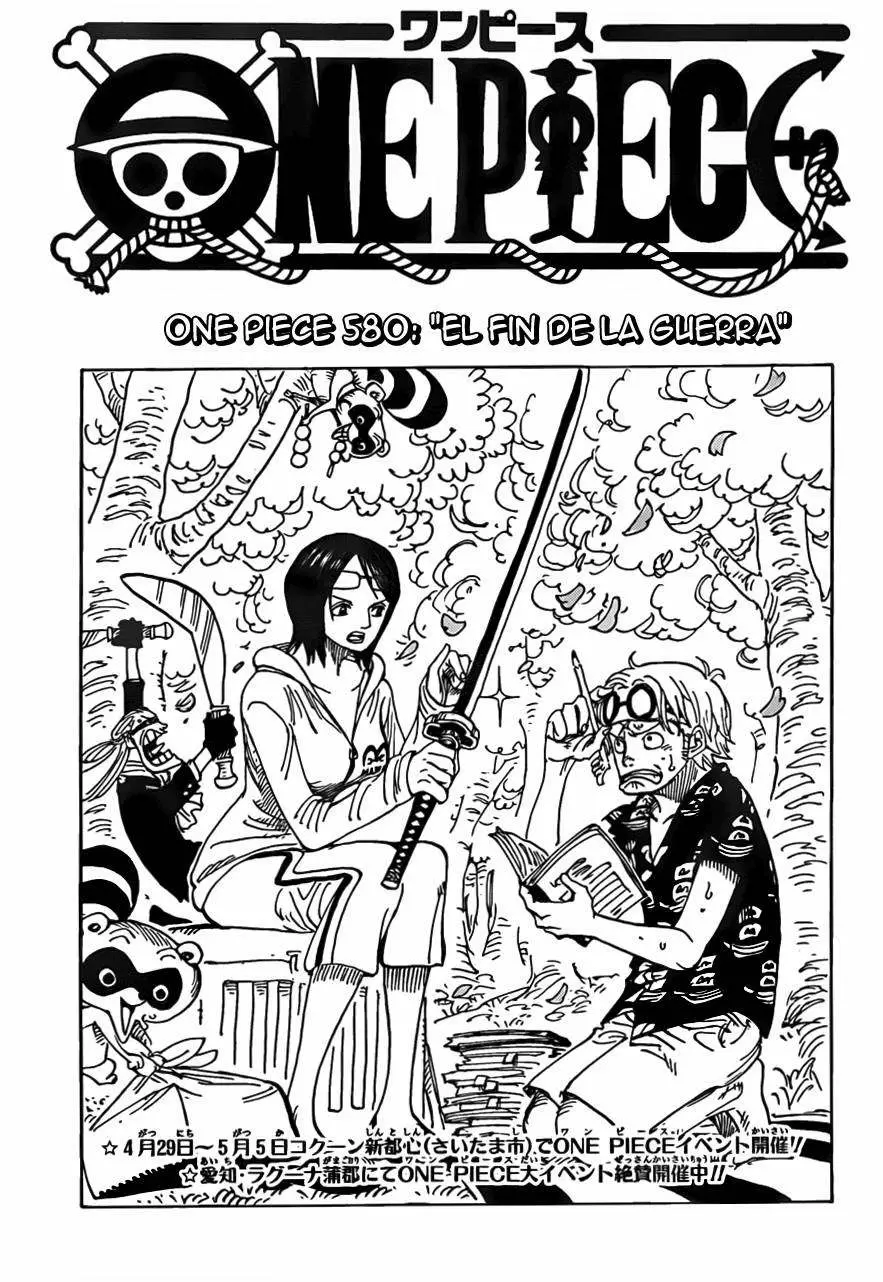 One Piece - Capítulo 580 - Página 2 - LectorTMOo