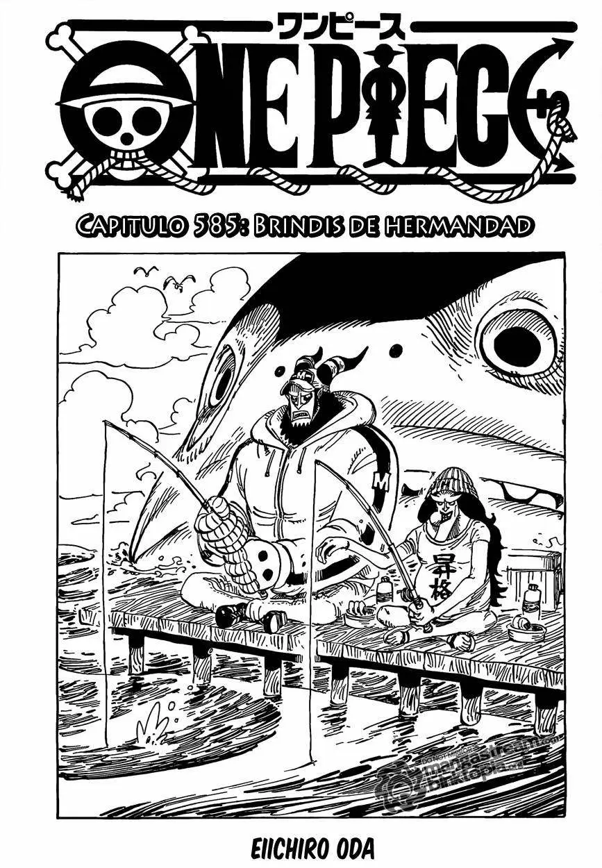 One Piece - Capítulo 585 - Página 1 - LectorTMOo