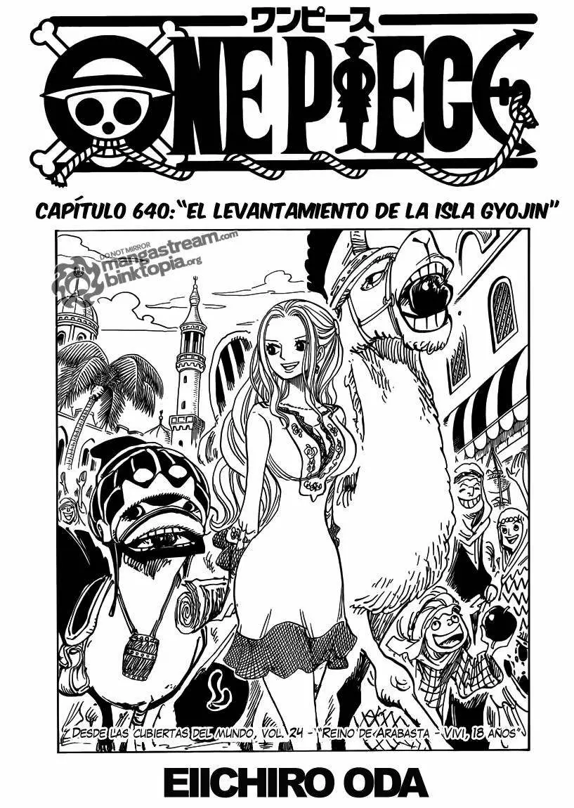 One Piece - Capítulo 640 - Página 2 - LectorTMOo
