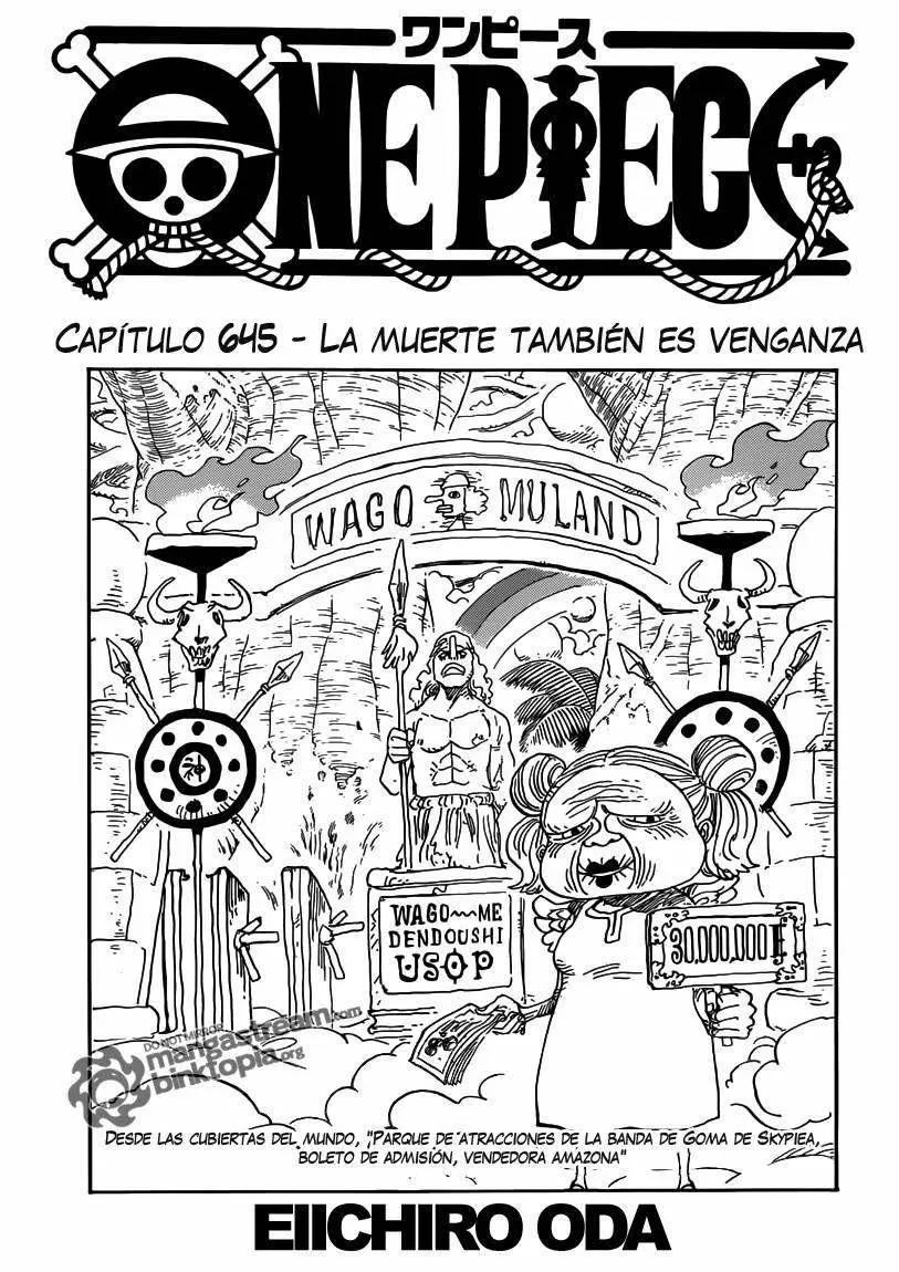 One Piece - Capítulo 645 - Página 2 - LectorTMOo