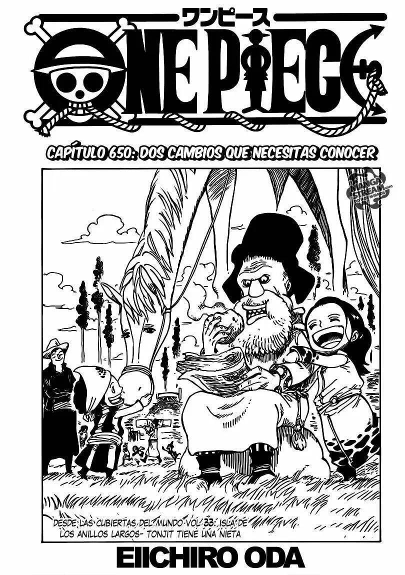 One Piece - Capítulo 650 - Página 2 - LectorTMOo