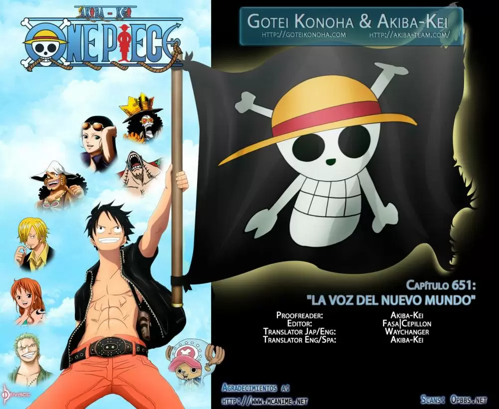 One Piece - Capítulo 651 - Página 1 - LectorTMOo