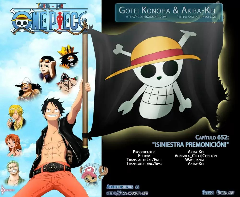 One Piece - Capítulo 652 - Página 1 - LectorTMOo