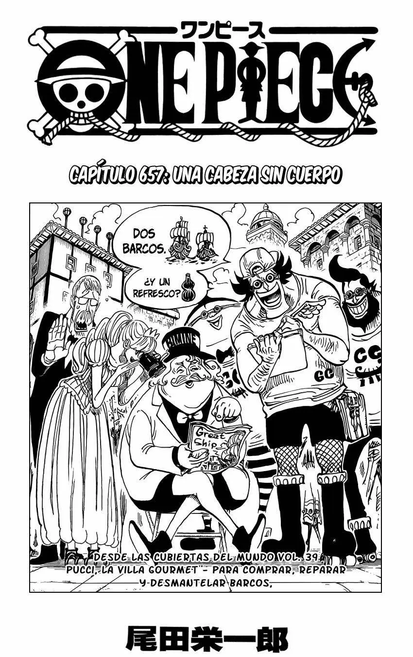 One Piece - Capítulo 657 - Página 2 - LectorTMOo