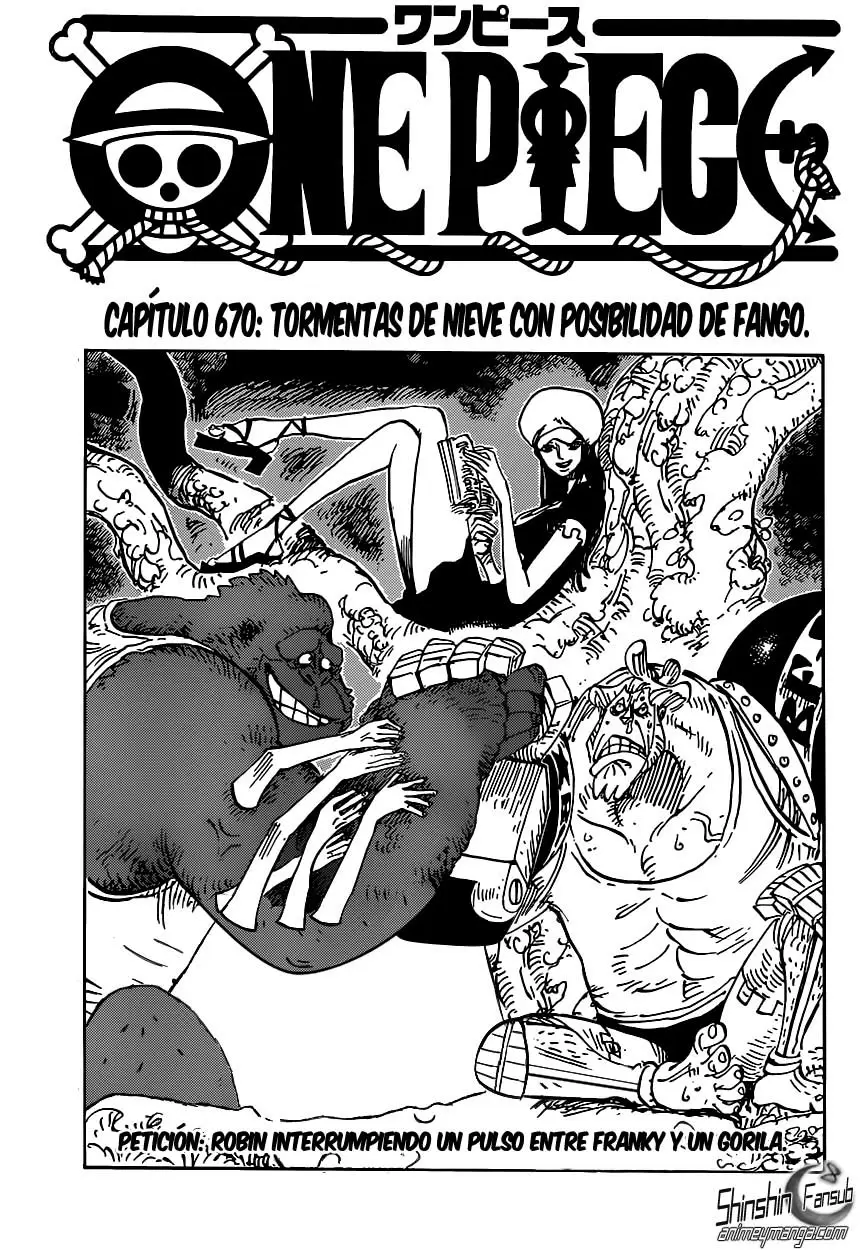 One Piece - Capítulo 670 - Página 1 - LectorTMOo