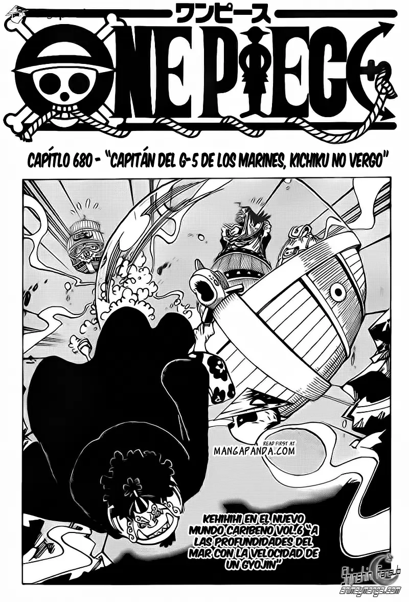 One Piece - Capítulo 680 - Página 1 - LectorTMOo