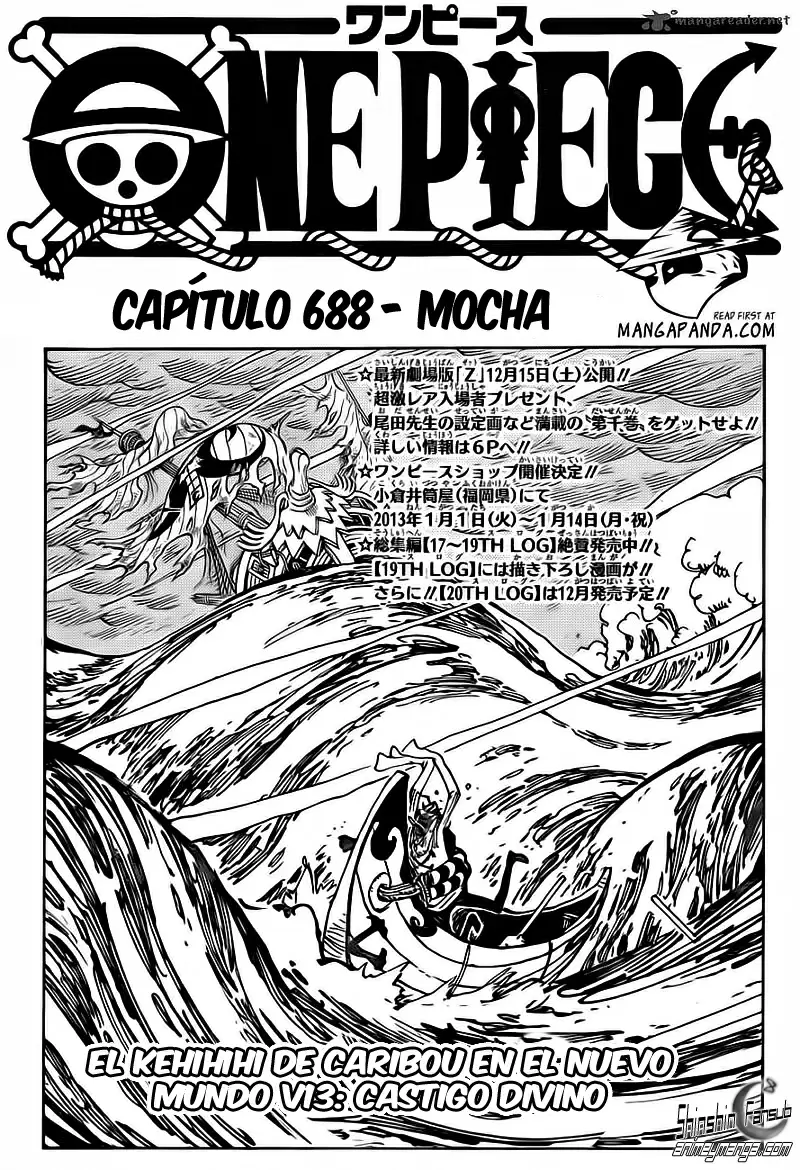One Piece - Capítulo 688 - Página 1 - LectorTMOo