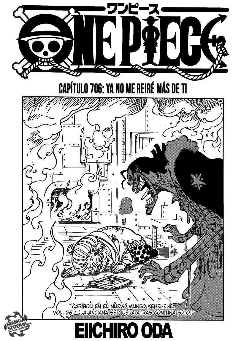 One Piece - Capítulo 706 - Página 2 - LectorTMOo