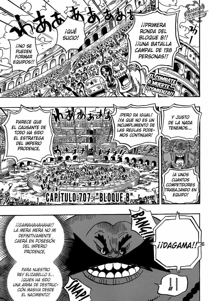 One Piece - Capítulo 707 - Página 3 - LectorTMOo