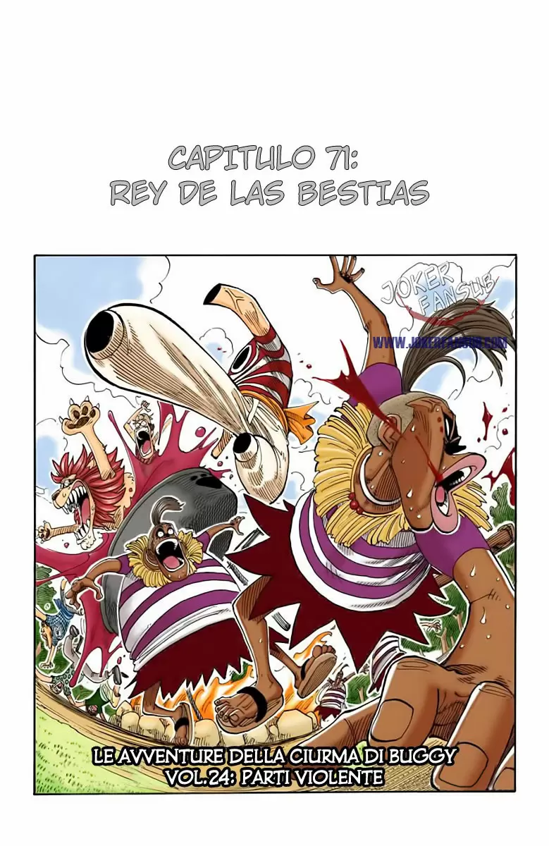 One Piece - Capítulo 71 - Página 1 - LectorTMOo