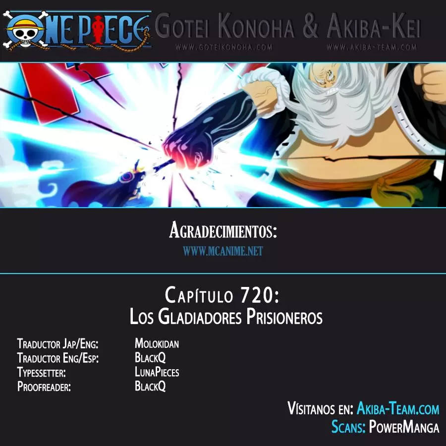 One Piece - Capítulo 720 - Página 1 - LectorTMOo