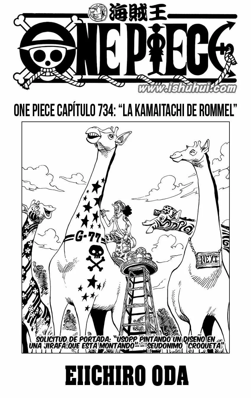 One Piece - Capítulo 734 - Página 2 - LectorTMOo