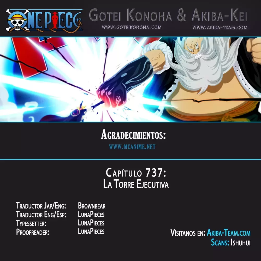 One Piece - Capítulo 737 - Página 1 - LectorTMOo