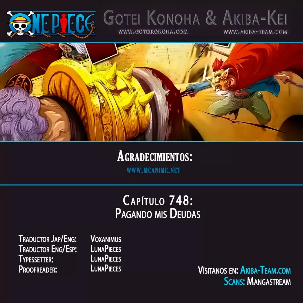One Piece - Capítulo 748 - Página 1 - LectorTMOo