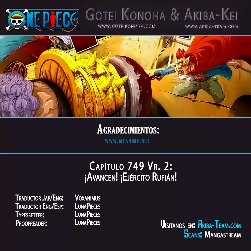 One Piece - Capítulo 749 - Página 1 - LectorTMOo