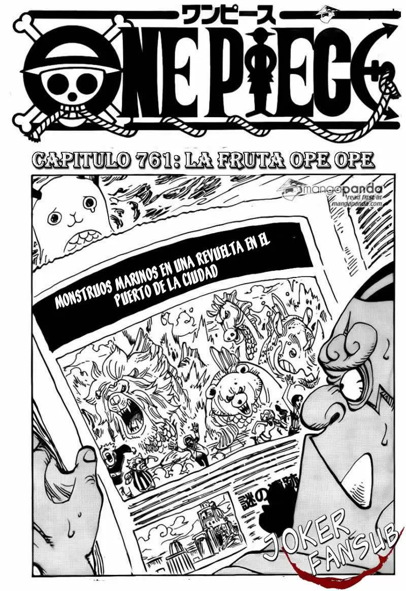 One Piece - Capítulo 761 - Página 2 - LectorTMOo
