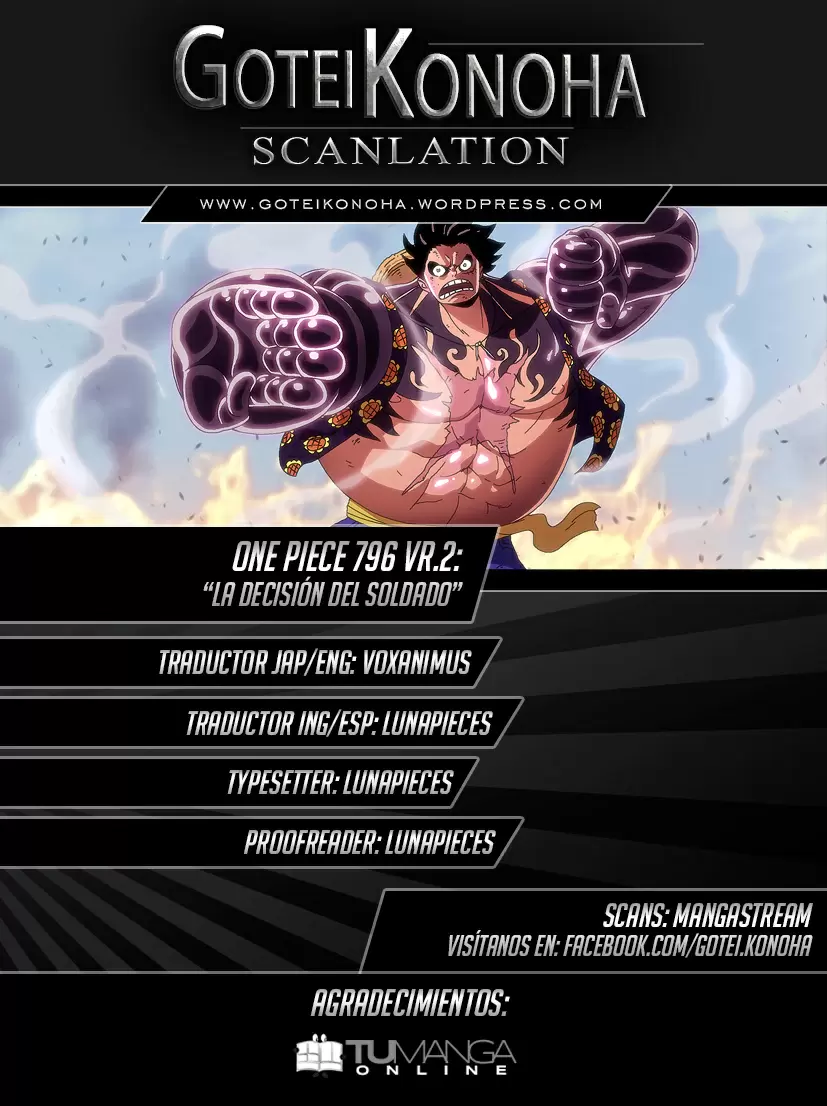 One Piece - Capítulo 796 - Página 1 - LectorTMOo