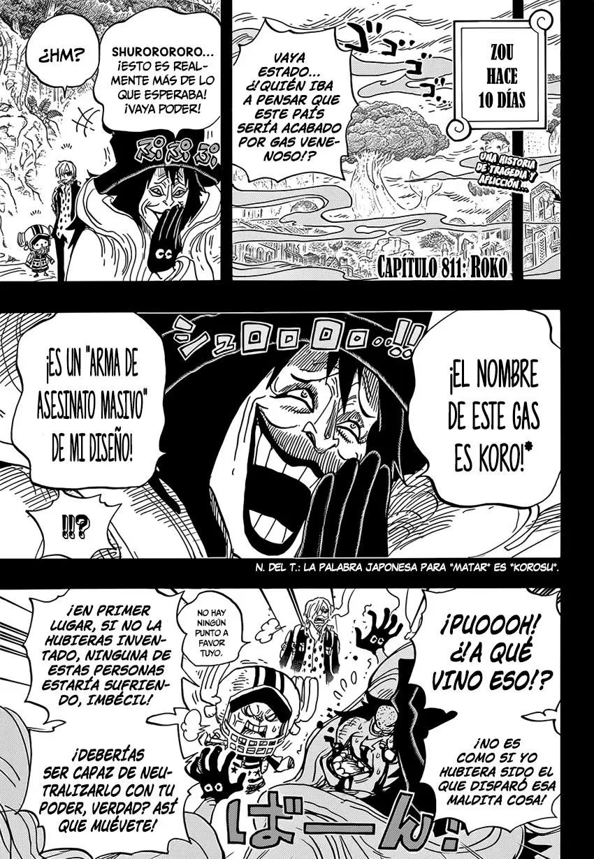 One Piece - Capítulo 811 - Página 3 - LectorTMOo