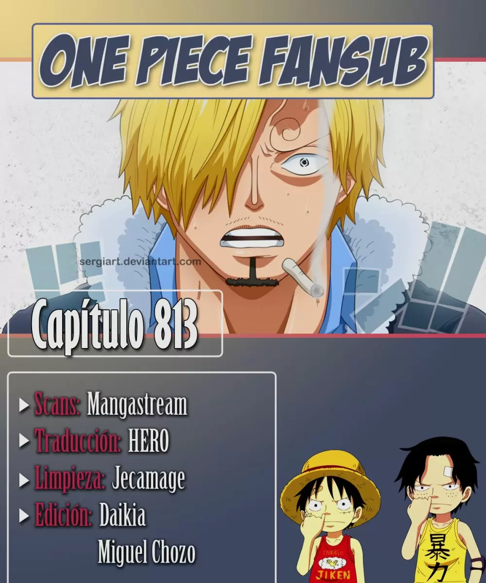 One Piece - Capítulo 813 - Página 1 - LectorTMOo
