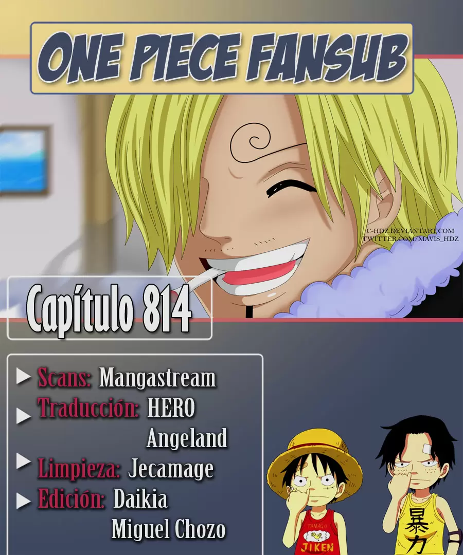 One Piece - Capítulo 814 - Página 1 - LectorTMOo