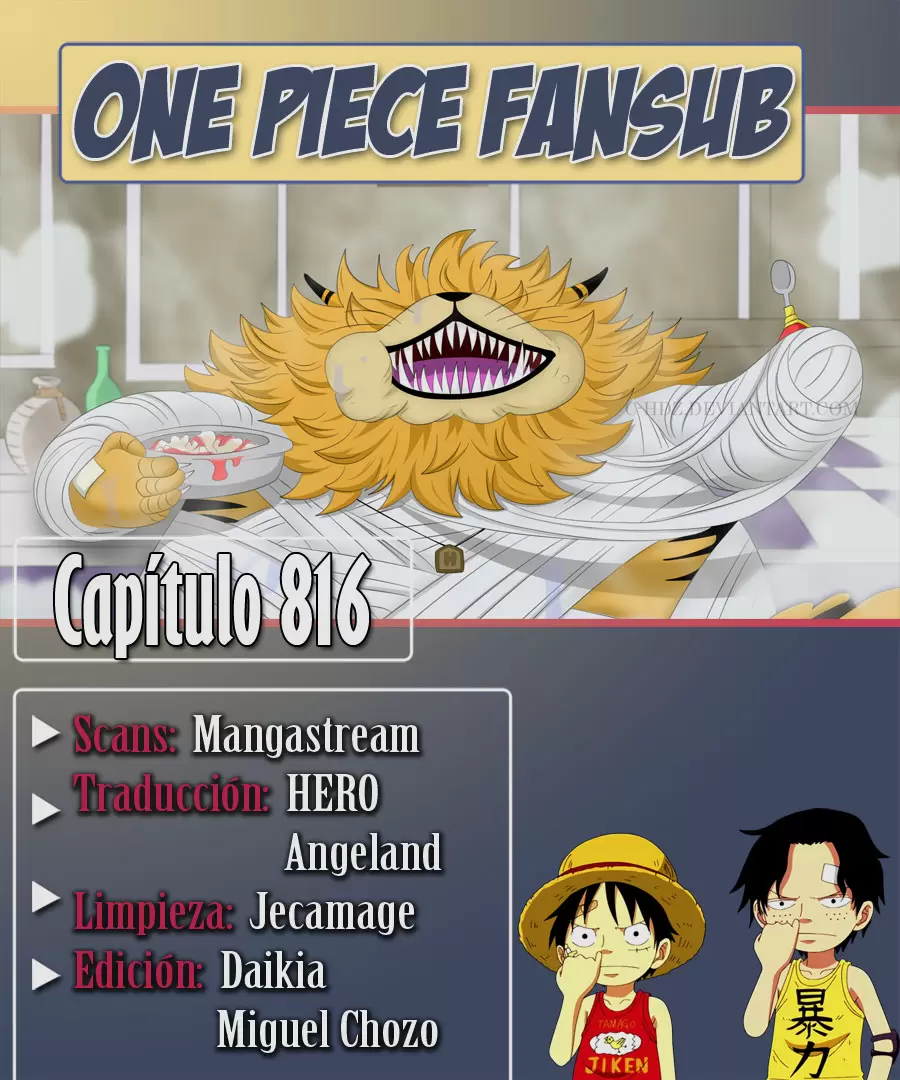 One Piece - Capítulo 816 - Página 1 - LectorTMOo